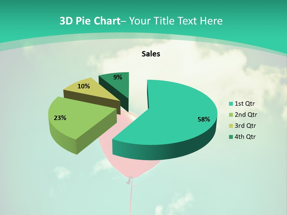Cold Electric Power PowerPoint Template
