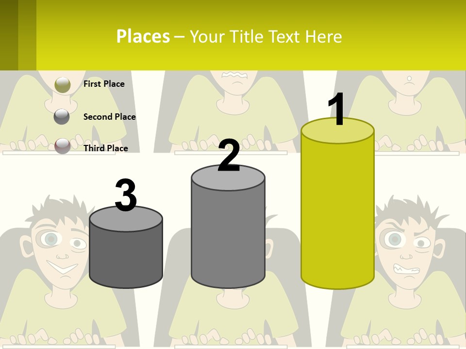 White Part Energy PowerPoint Template