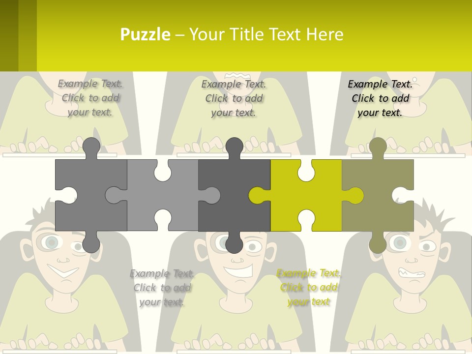 White Part Energy PowerPoint Template