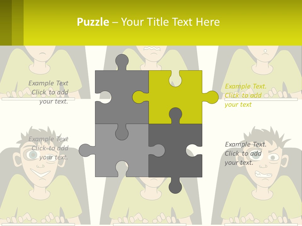 White Part Energy PowerPoint Template