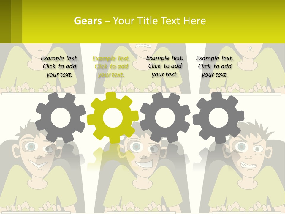 White Part Energy PowerPoint Template