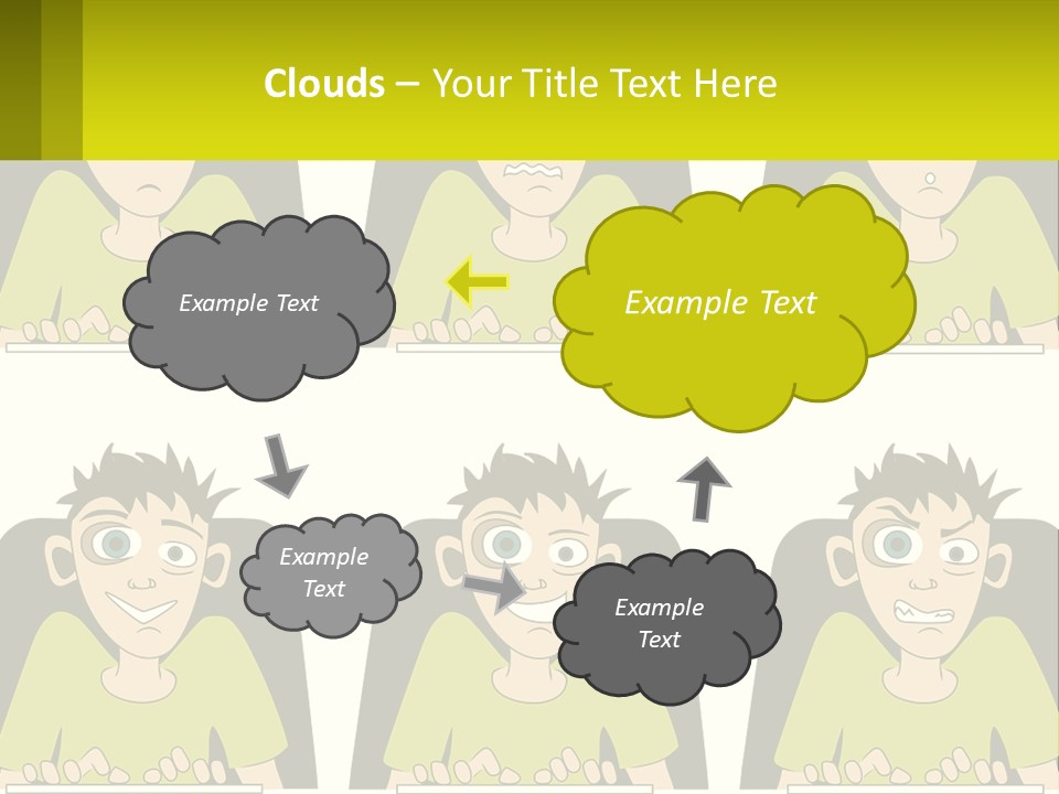 White Part Energy PowerPoint Template