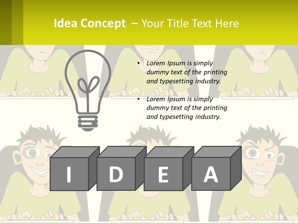 White Part Energy PowerPoint Template