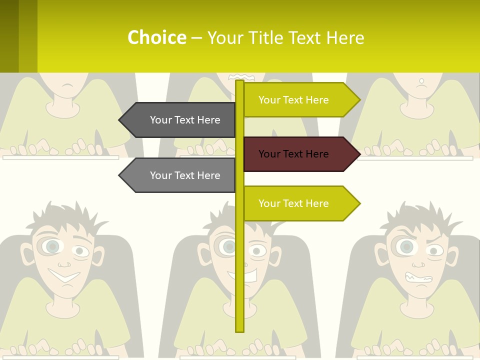 White Part Energy PowerPoint Template