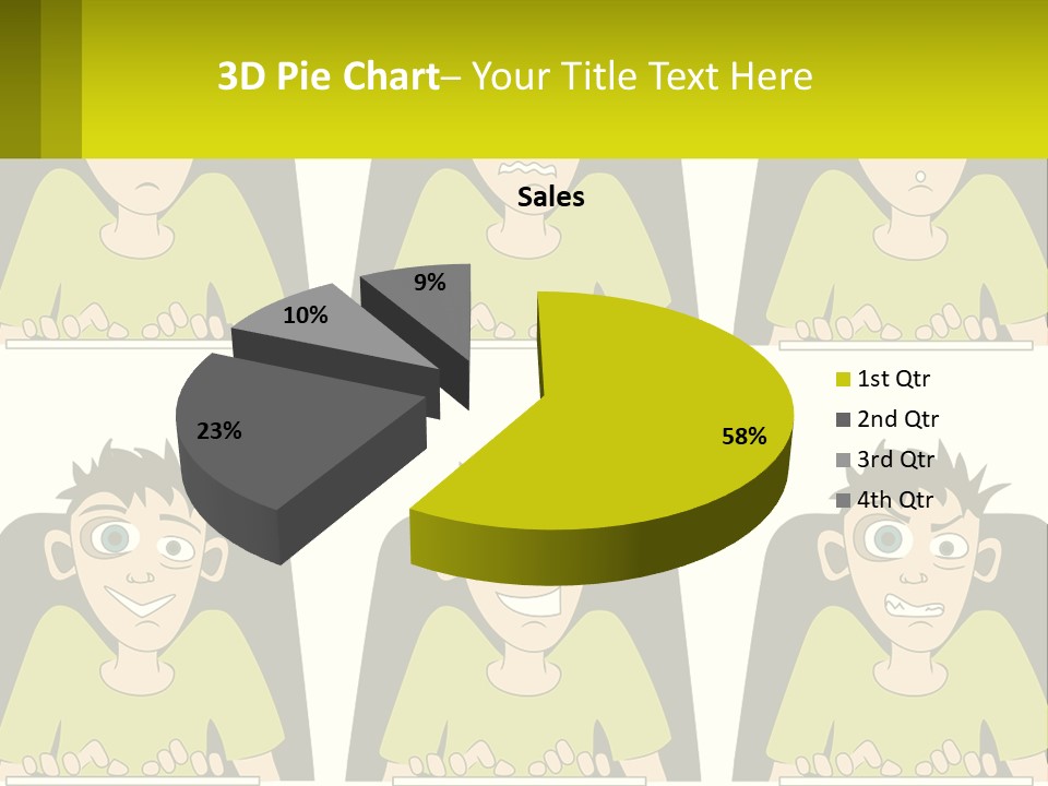 White Part Energy PowerPoint Template