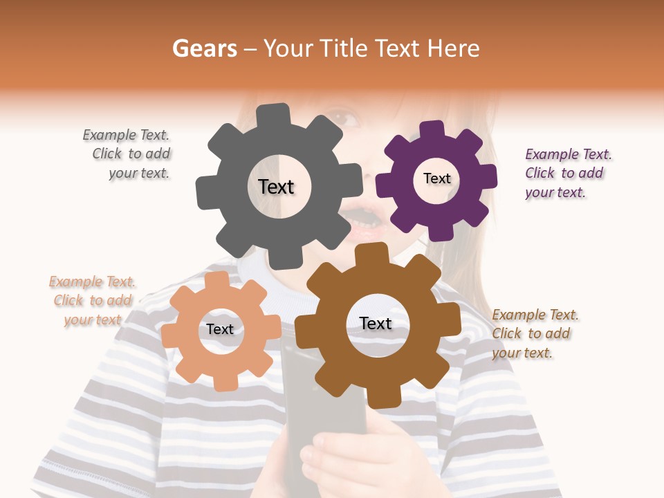 Cool Remote Unit PowerPoint Template