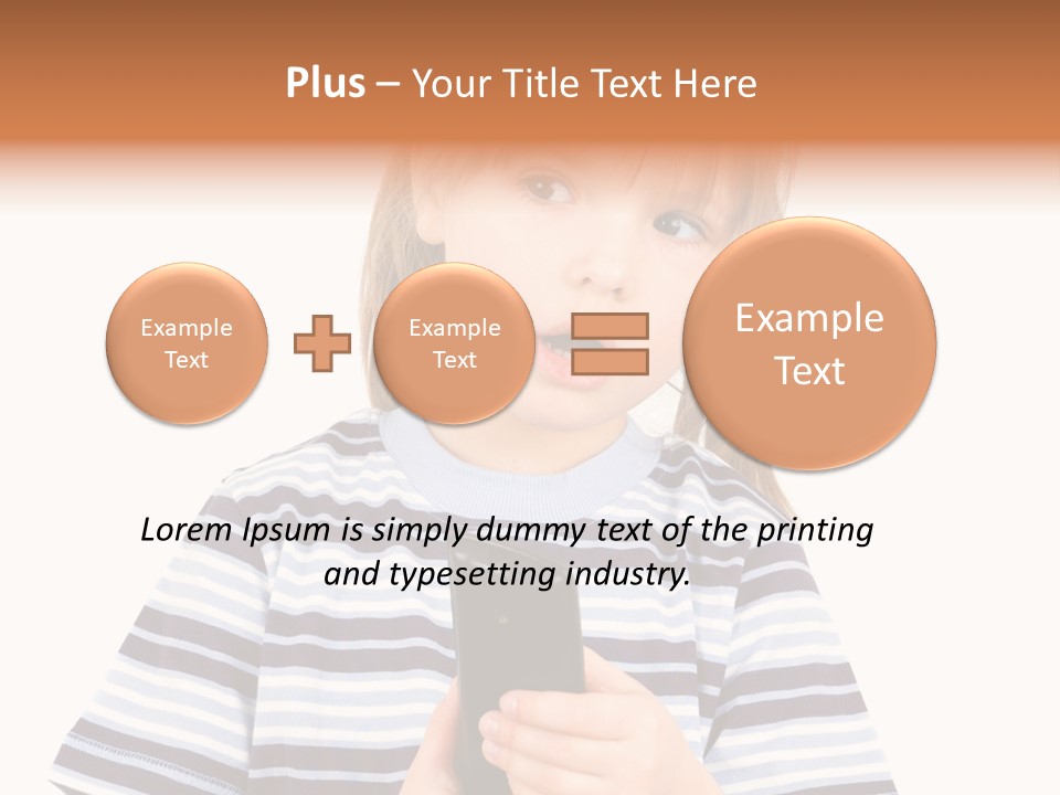 Cool Remote Unit PowerPoint Template