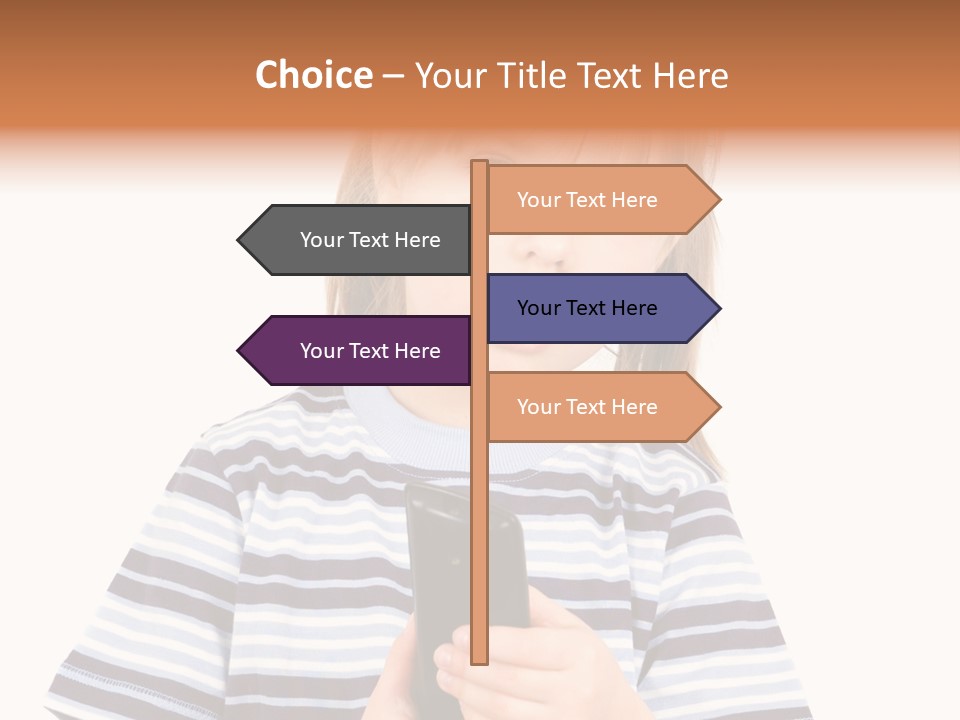 Cool Remote Unit PowerPoint Template