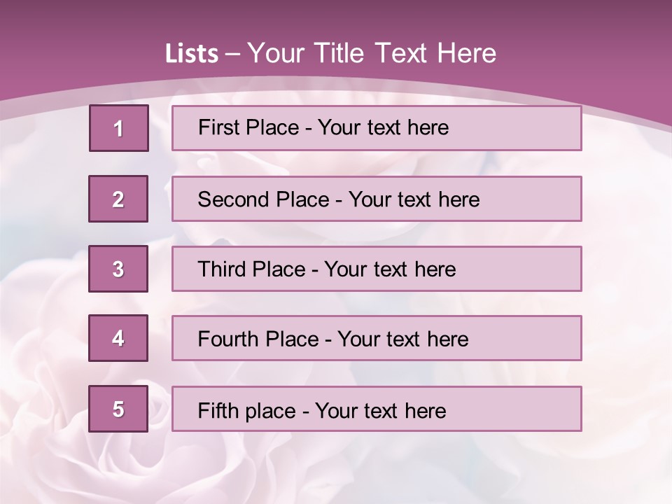 White Switch Equipment PowerPoint Template
