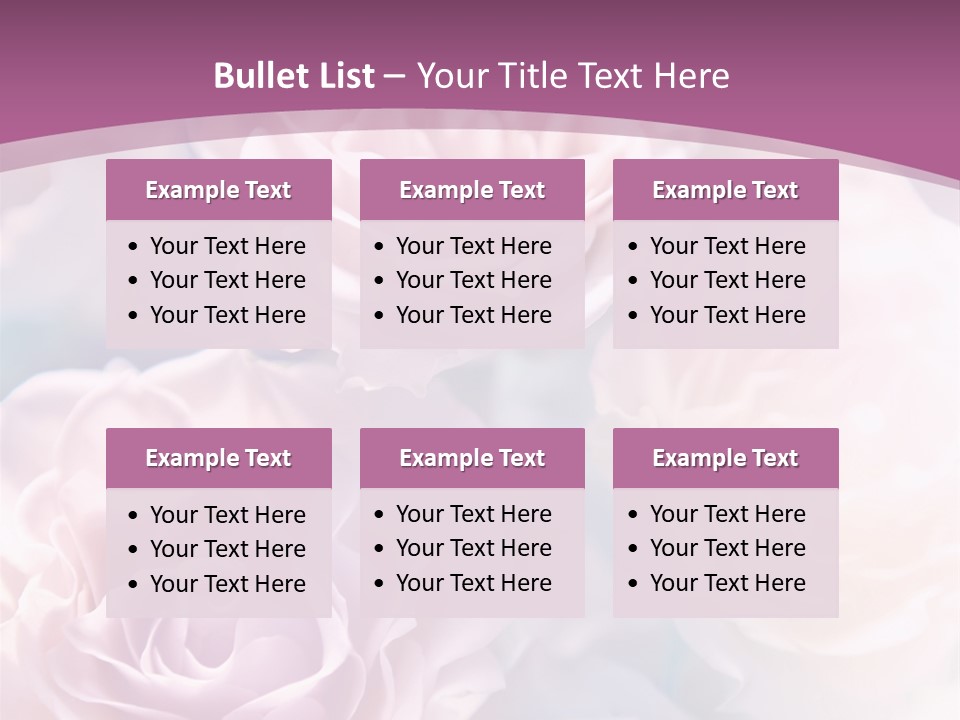 White Switch Equipment PowerPoint Template