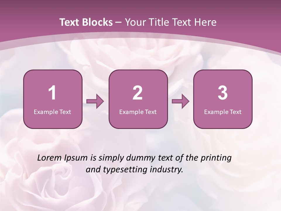 White Switch Equipment PowerPoint Template