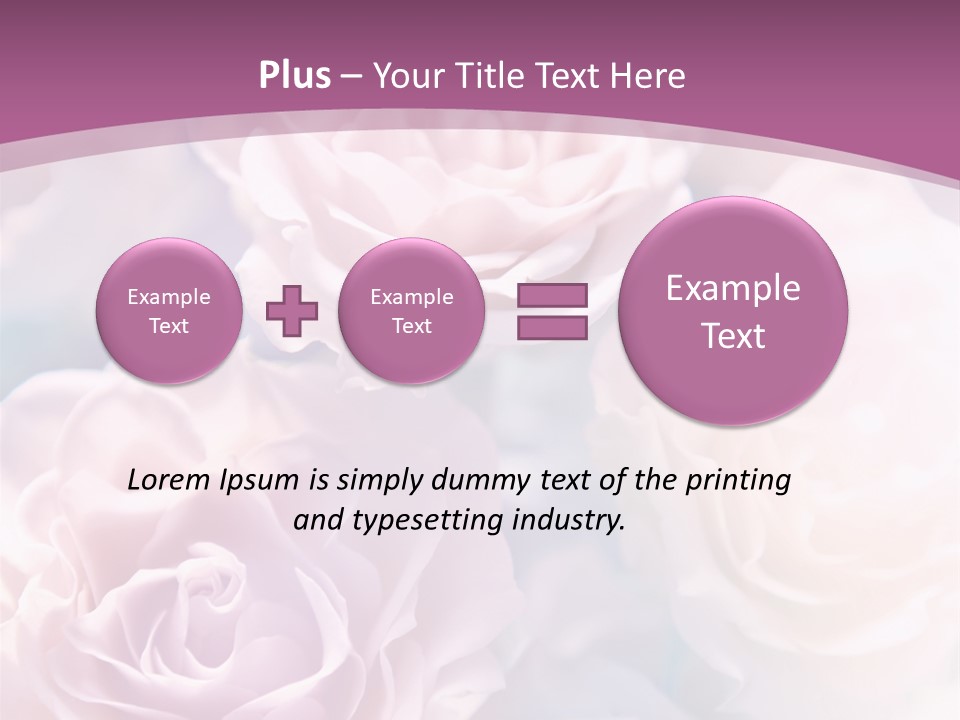 White Switch Equipment PowerPoint Template