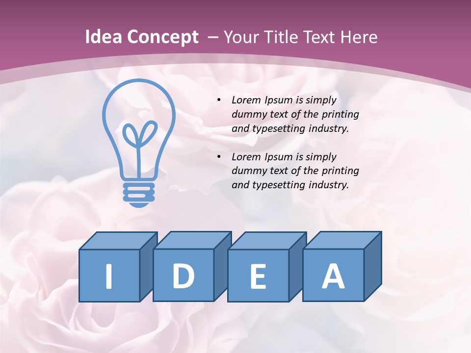 White Switch Equipment PowerPoint Template