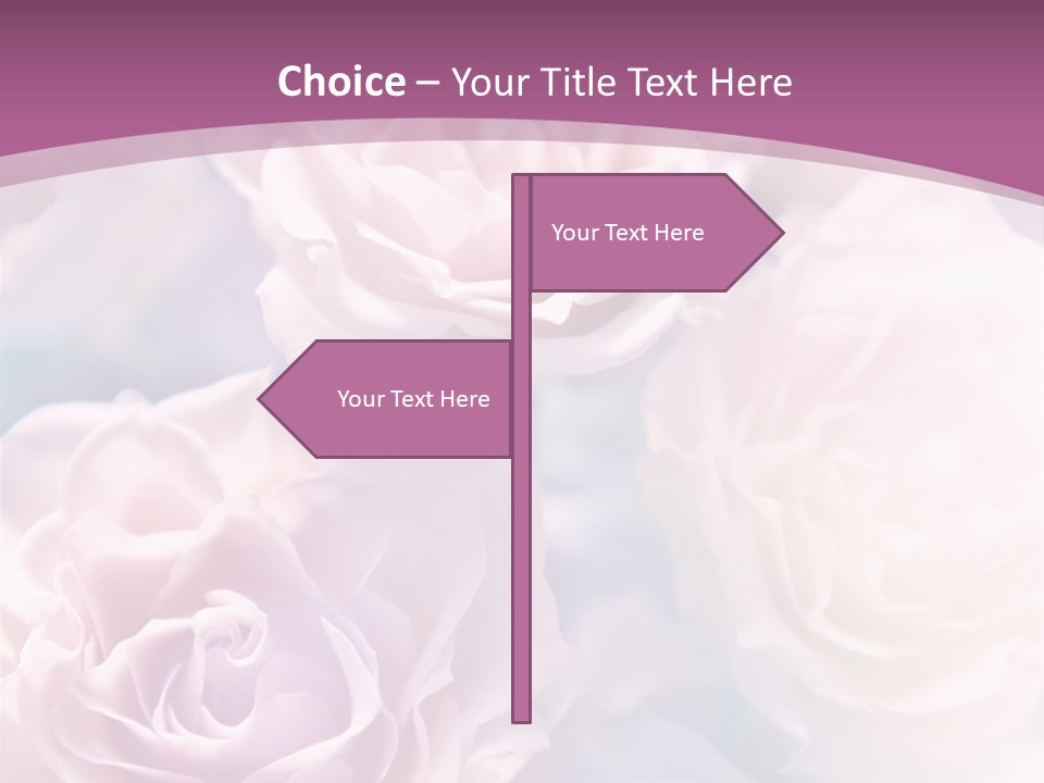 White Switch Equipment PowerPoint Template