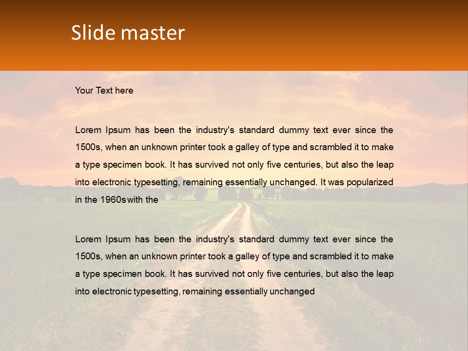 Ventilation Electric Technology PowerPoint Template