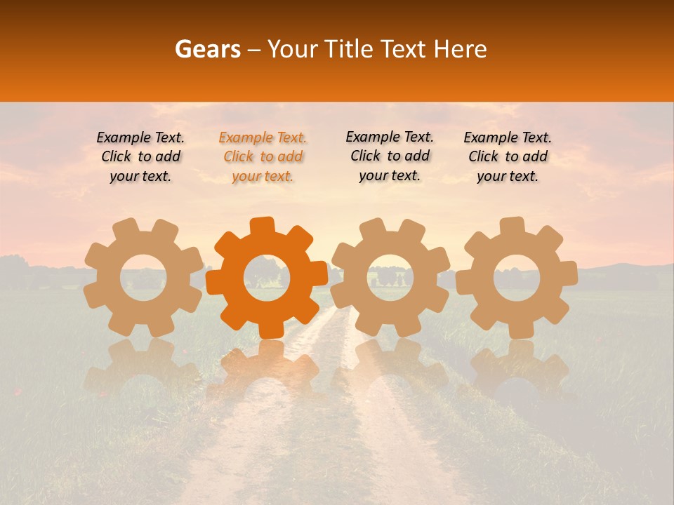 Ventilation Electric Technology PowerPoint Template