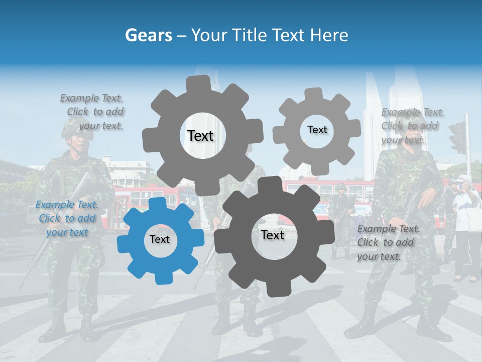 Electric Supply Power PowerPoint Template