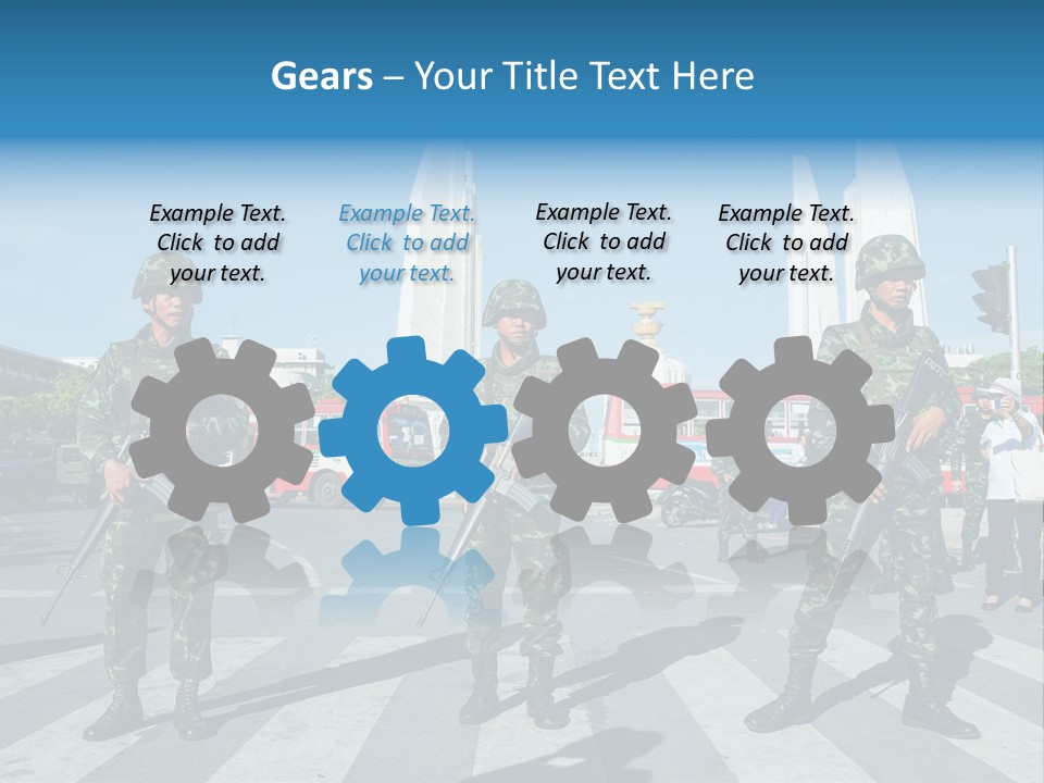 Electric Supply Power PowerPoint Template
