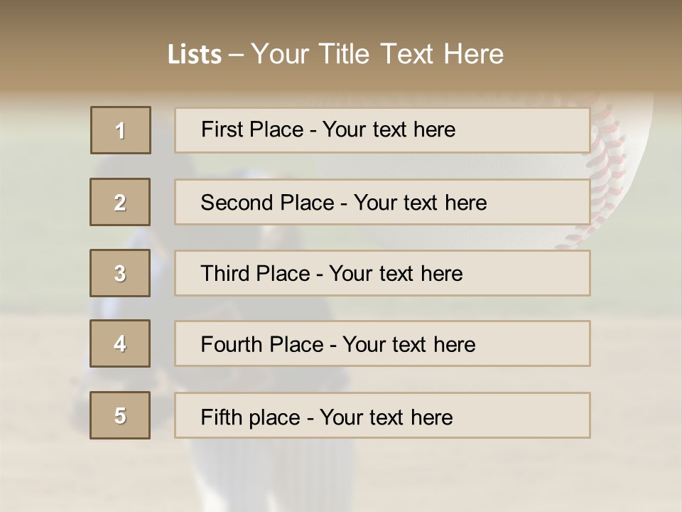 House White Temperature PowerPoint Template