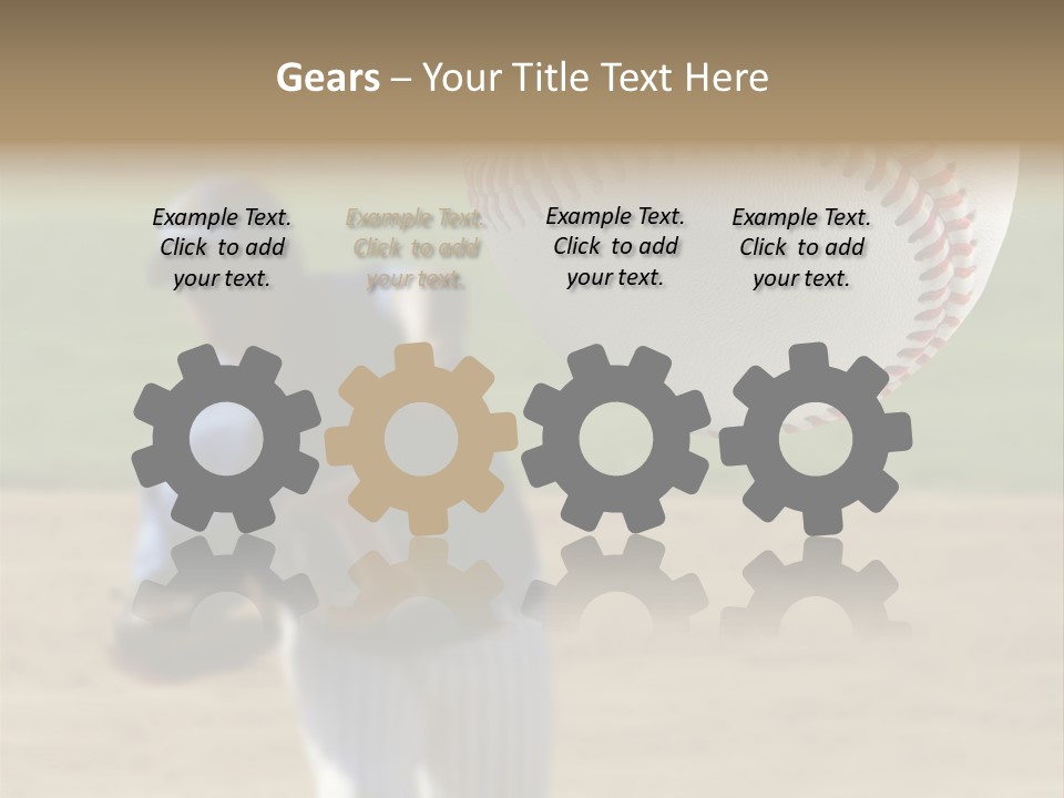 House White Temperature PowerPoint Template