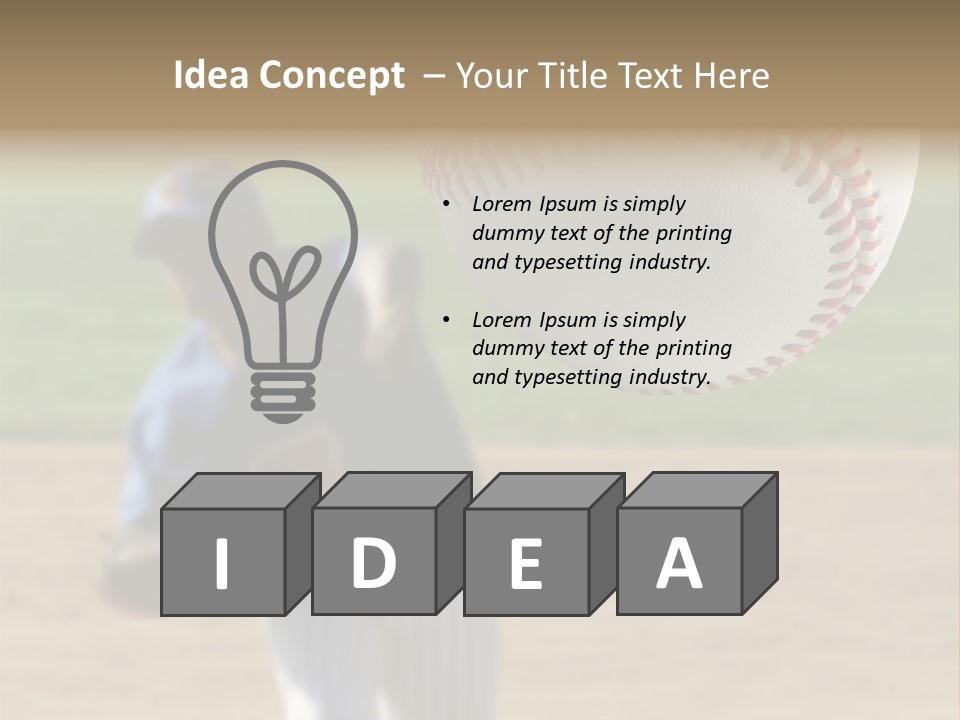 House White Temperature PowerPoint Template