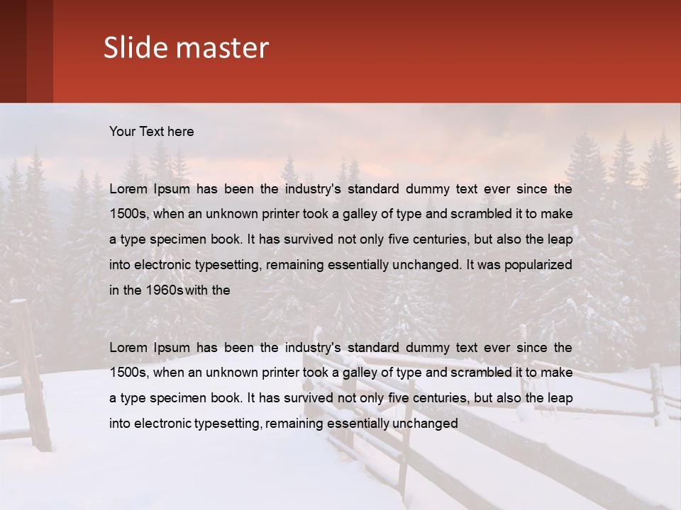 Home Supply Condition PowerPoint Template