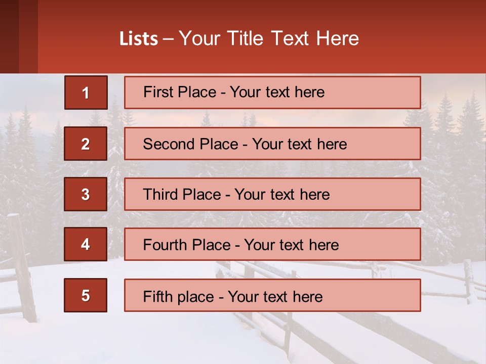Home Supply Condition PowerPoint Template