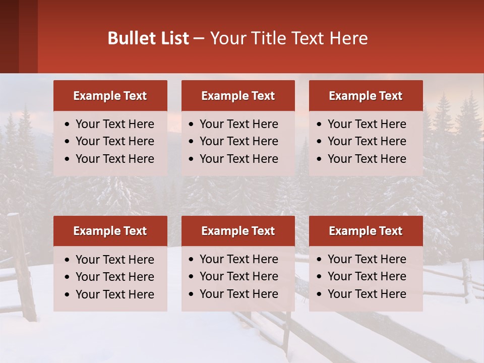 Home Supply Condition PowerPoint Template