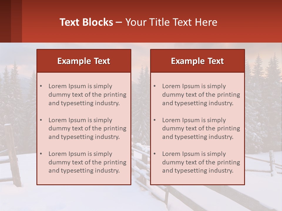 Home Supply Condition PowerPoint Template