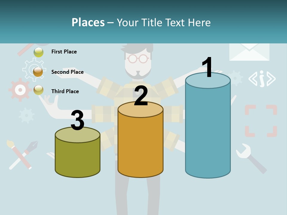 Cool Temperature Climate PowerPoint Template