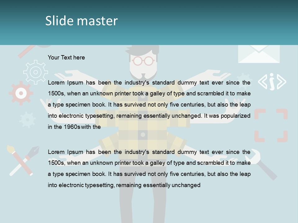 Cool Temperature Climate PowerPoint Template