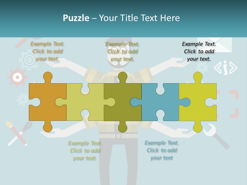 Cool Temperature Climate PowerPoint Template