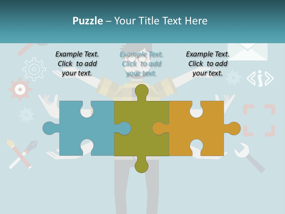 Cool Temperature Climate PowerPoint Template