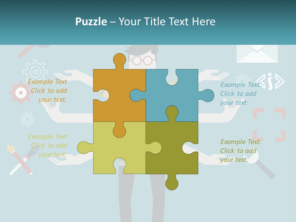 Cool Temperature Climate PowerPoint Template