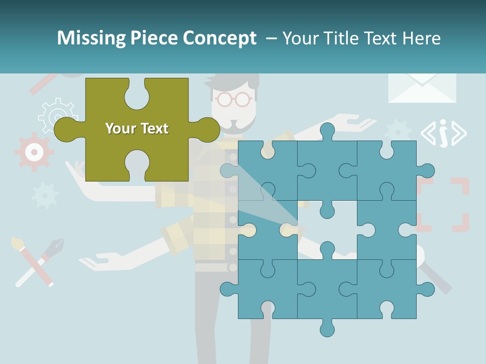 Cool Temperature Climate PowerPoint Template