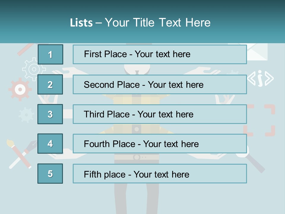 Cool Temperature Climate PowerPoint Template
