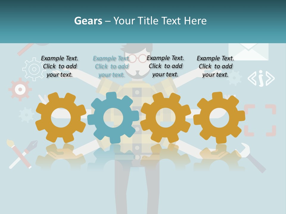 Cool Temperature Climate PowerPoint Template