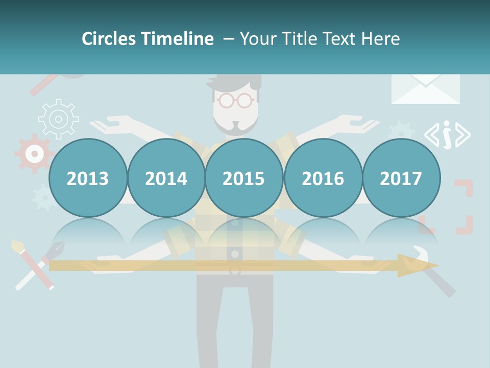 Cool Temperature Climate PowerPoint Template