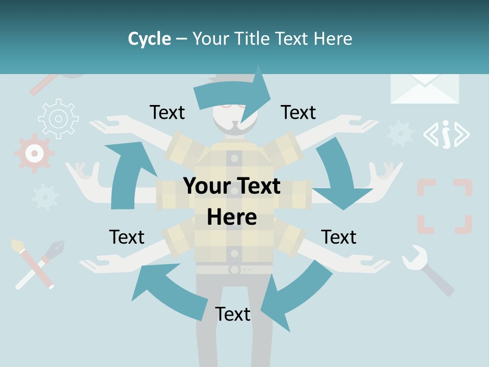 Cool Temperature Climate PowerPoint Template