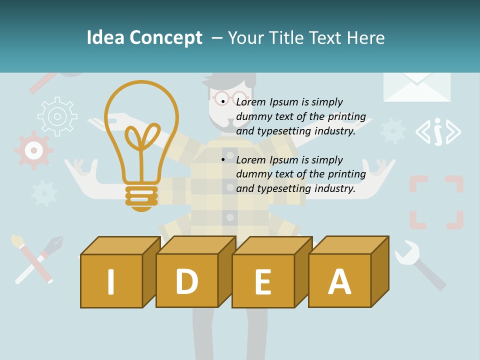 Cool Temperature Climate PowerPoint Template