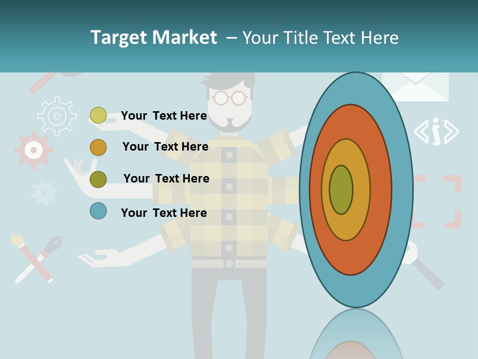 Cool Temperature Climate PowerPoint Template
