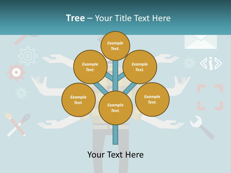 Cool Temperature Climate PowerPoint Template