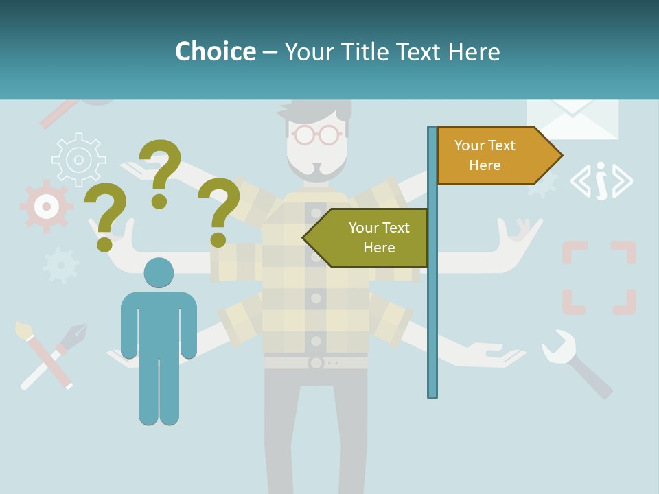 Cool Temperature Climate PowerPoint Template