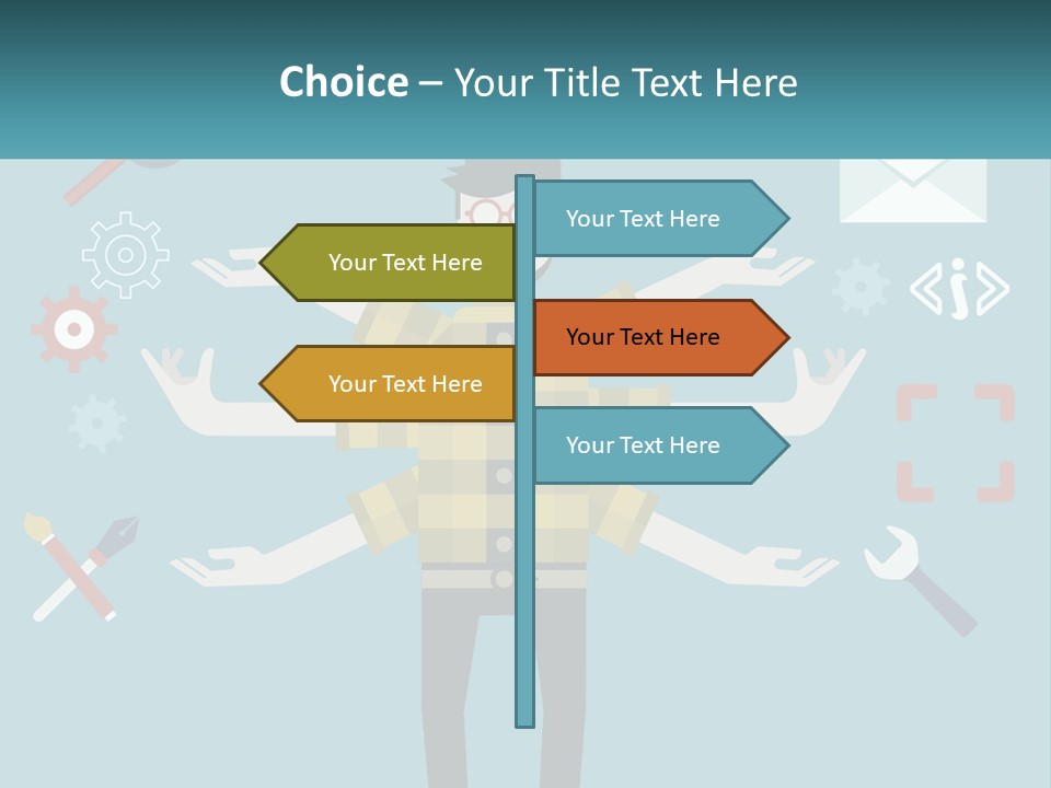 Cool Temperature Climate PowerPoint Template