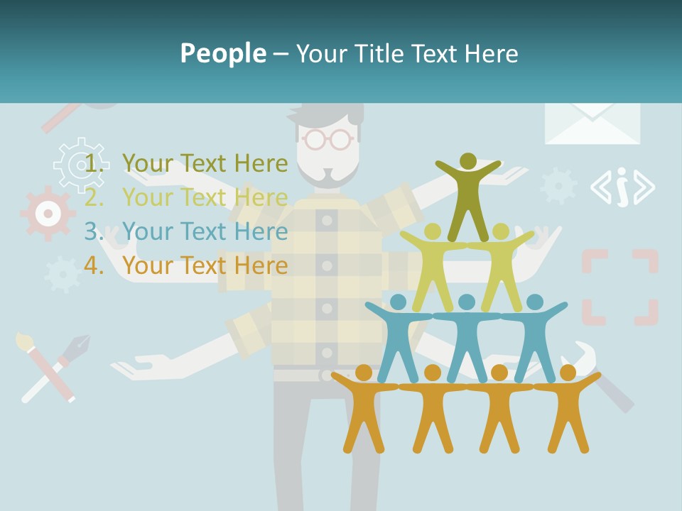 Cool Temperature Climate PowerPoint Template