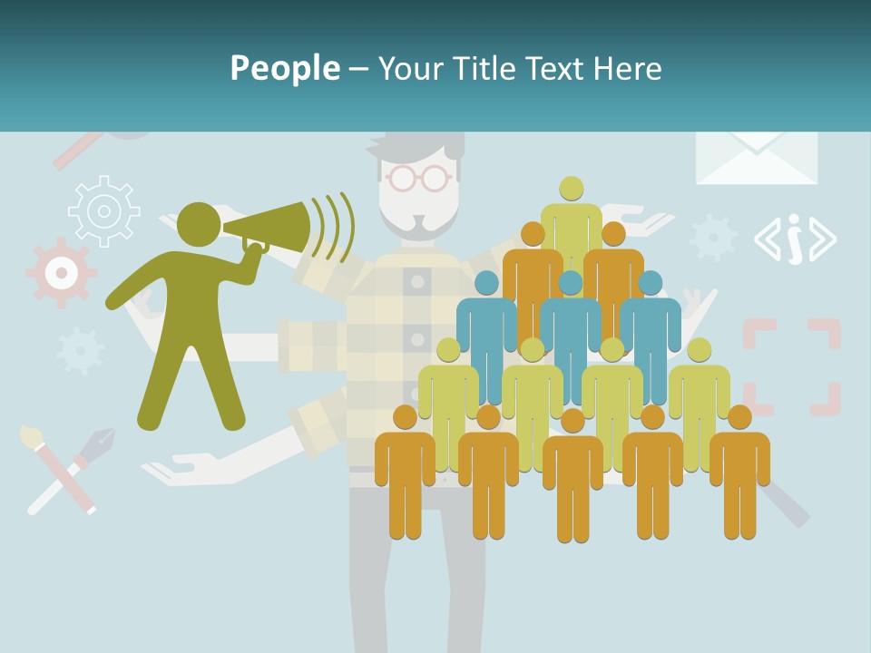 Cool Temperature Climate PowerPoint Template