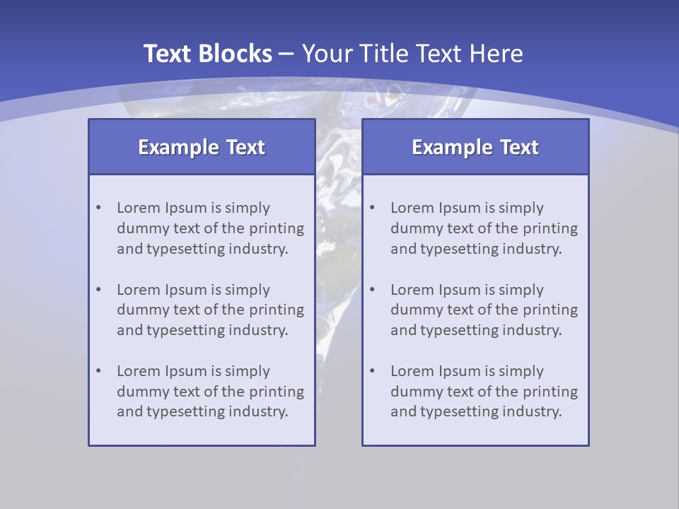 Condition Industry House PowerPoint Template