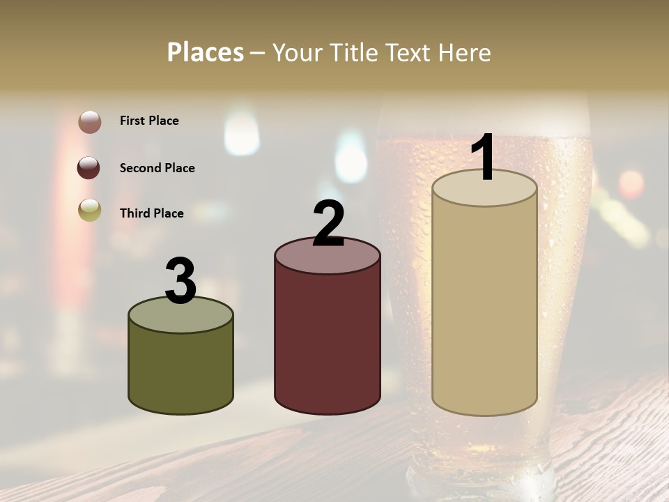 Cold White Conditioner PowerPoint Template