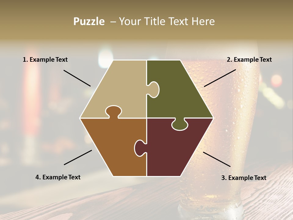 Cold White Conditioner PowerPoint Template