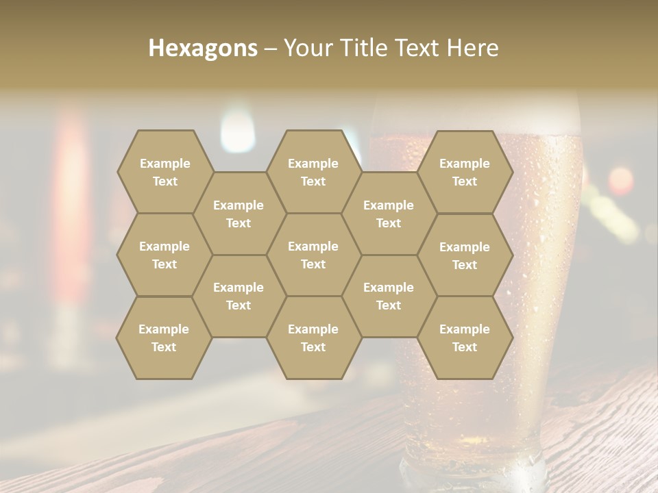 Cold White Conditioner PowerPoint Template